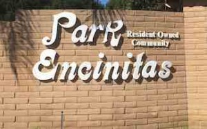Park Encinitas Senior Mobile Homes CA Land Owned