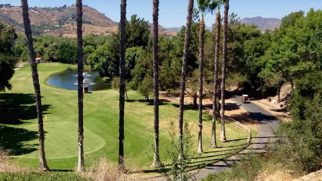 55 plus golf course community in San Diego County