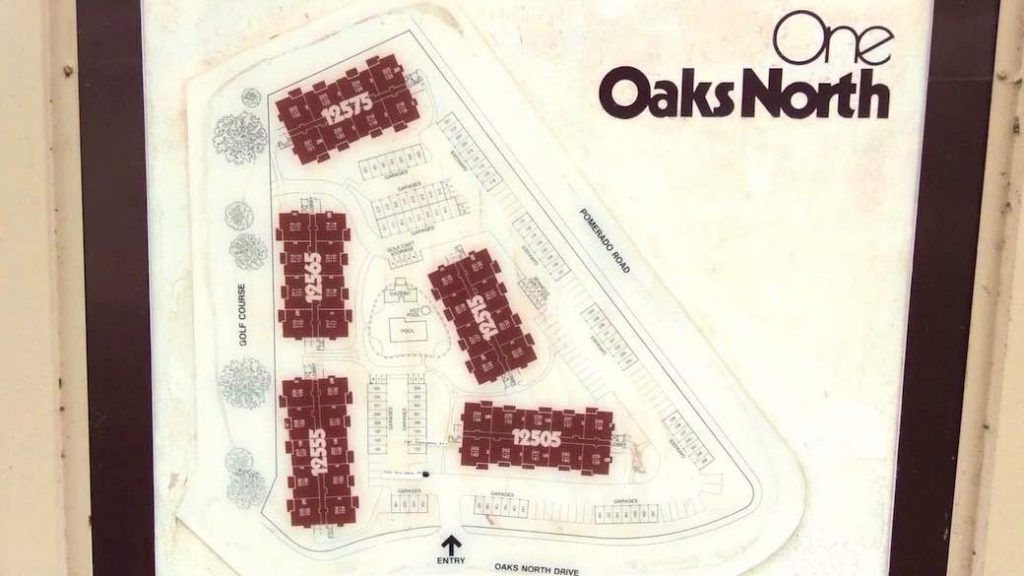 One Oaks North Condos For Sale Map Location