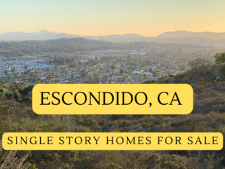 Escondido CA Single Story Homes For Sale