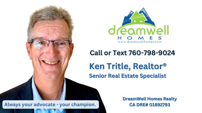Ken Tritle Senior Real Estate Specialist Realtor® in San Diego County DreamWell Homes Realty