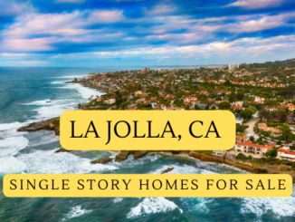 La Jolla CA Single Story Homes For Sale