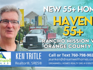 Haven 55+ Community in Rancho Mission Viejo, Orange County, Southern California
