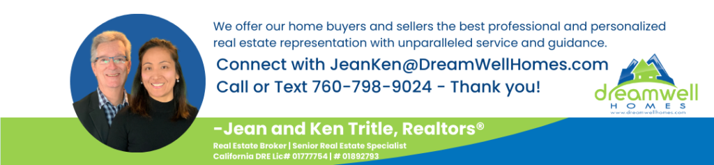 DreamWell Homes Realty Contact Jean and Ken Tritle Realtors in San Diego County California