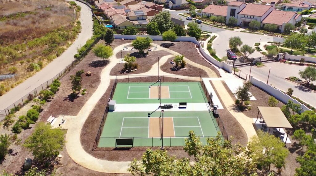 Auberge at Del Sur San Diego Pickleball Courts