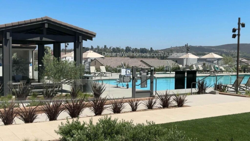 Junipers San Diego CA Community Pool and Spa