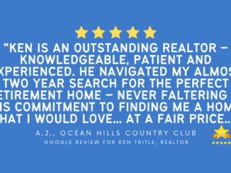 Ken Tritle Ocean Hills Country Club Best Realtor® Google Review