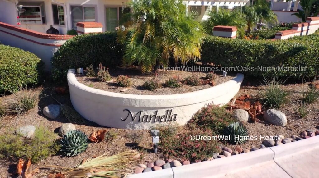 Marbella at Oaks North Rancho Bernardo San Diego CA 55+ Community