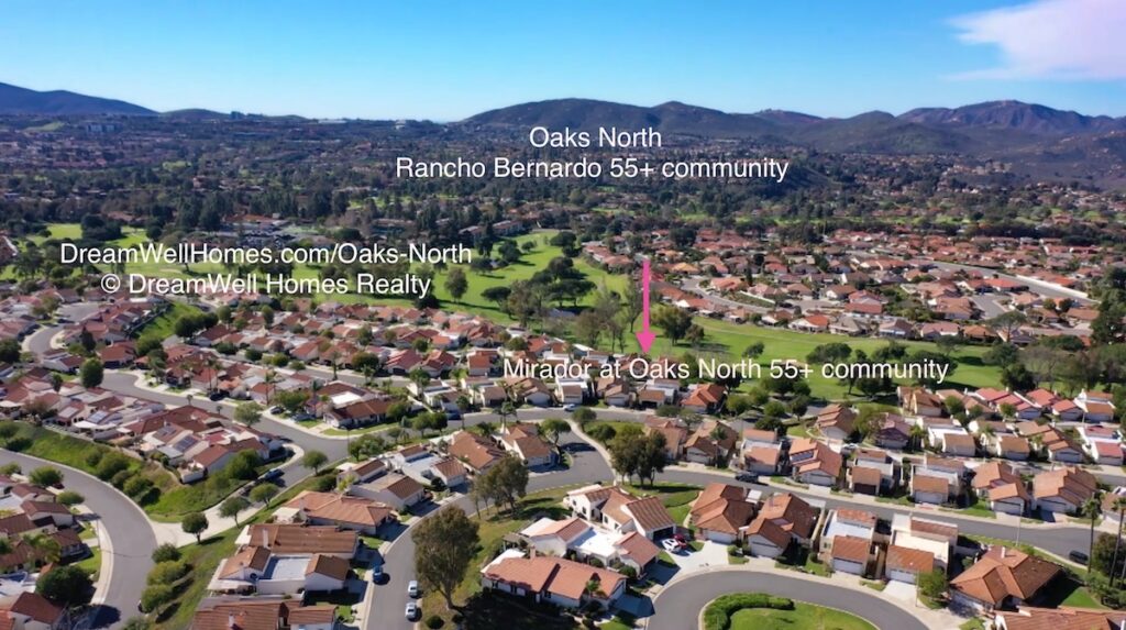 Oaks North Rancho Bernardo San Diego CA 55+ community