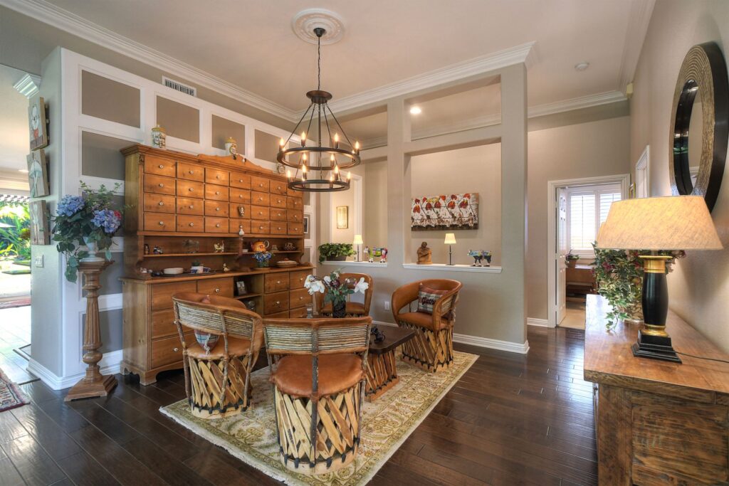 San Marcos CA golf course view single story home for sale