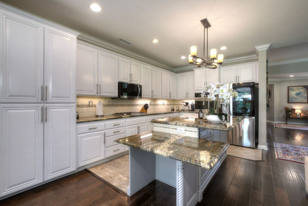 San Marcos CA golf course view single story home for sale