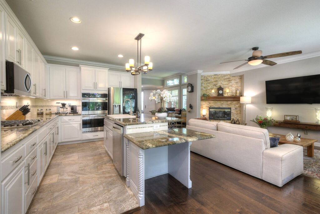 San Marcos CA golf course view single story home for sale