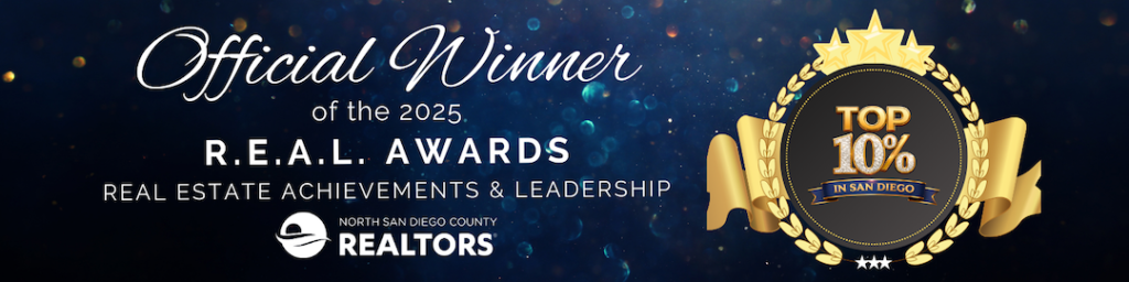 Ken Tritle Top 10% Realtor® Award Winner in San Diego County Real Estate