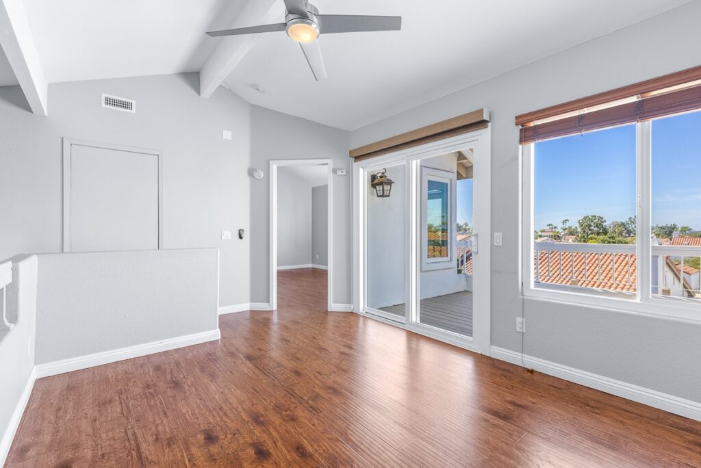 Upstairs bedroom suite of Bellagio Floor plan Ocean Hills Country Club Home For Sale