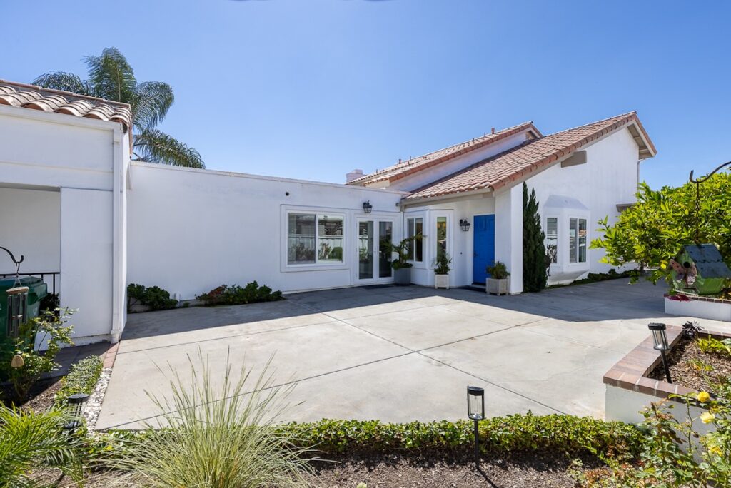 Outdoor space of Bellagio Floor plan Ocean Hills Country Club Home For Sale