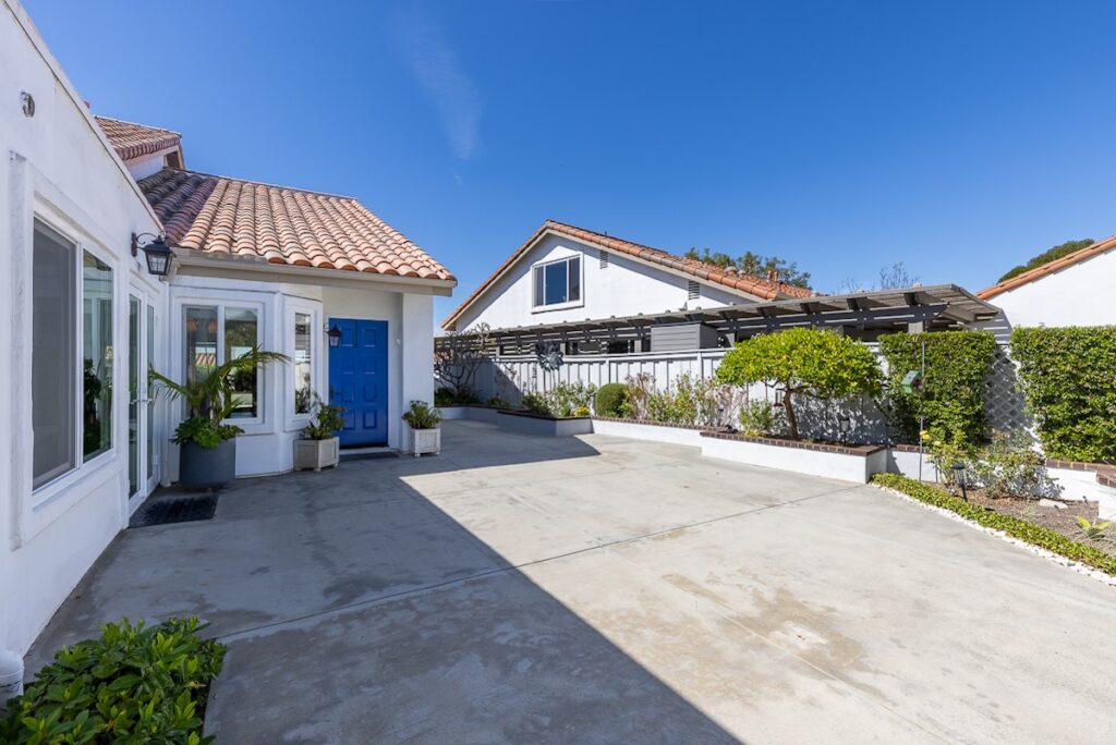 Outdoor space of Bellagio Floor plan Ocean Hills Country Club Home For Sale