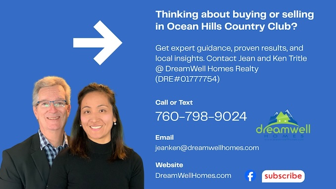 Ocean Hills Country Club Real Estate Market Trends from DreamWell Homes Realty