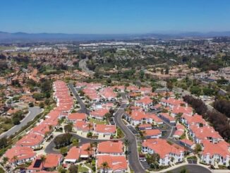 Villa Trieste Oceanside CA 55+ Community Aerial View