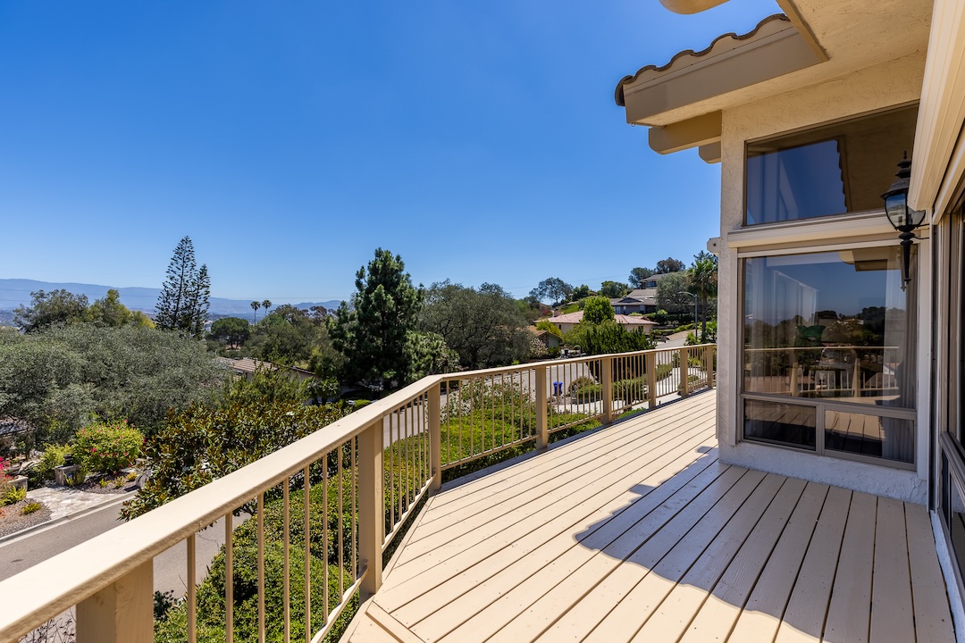 1 Exterior 4th Deck View 10921 Treeside Lane Escondido CA 92026 Home For Sale listed by DreamWell Homes Realty